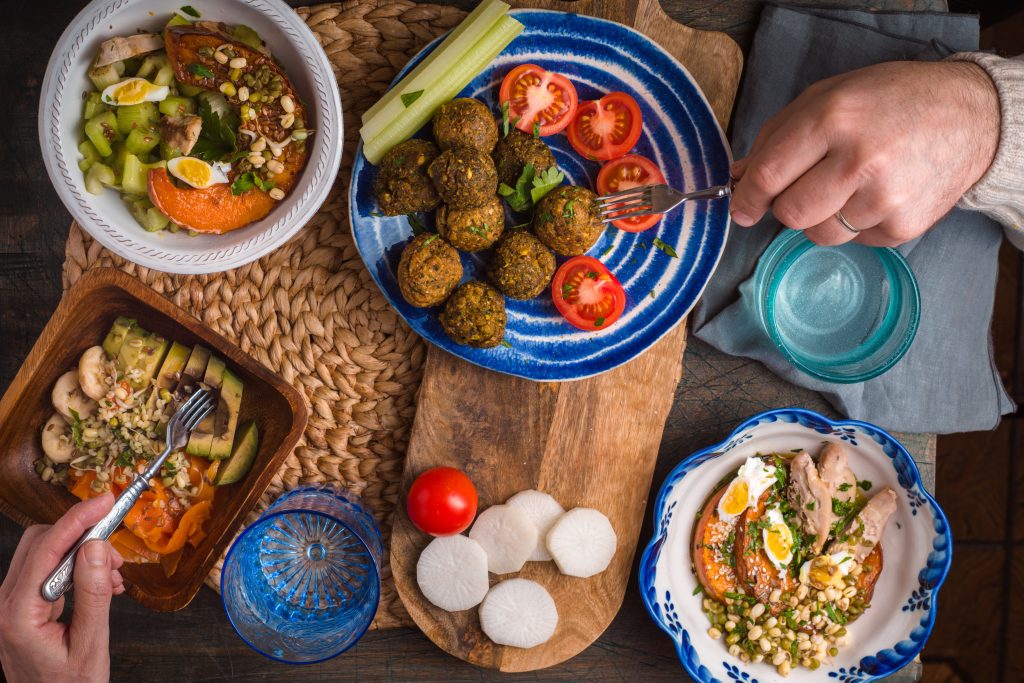 Lebensmittel produziert von food nomad von Stefan Descheemaeker