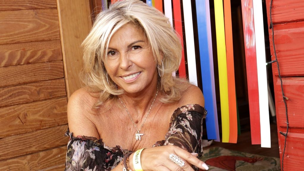 Foto van Caroline Margeridon met haar fortuin