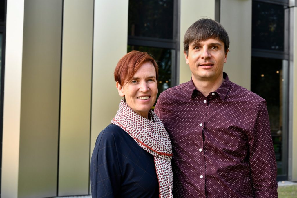 Foto von Nele Van Damme und Koenraad Belsack und ihrer millionenschweren Firma UPkot