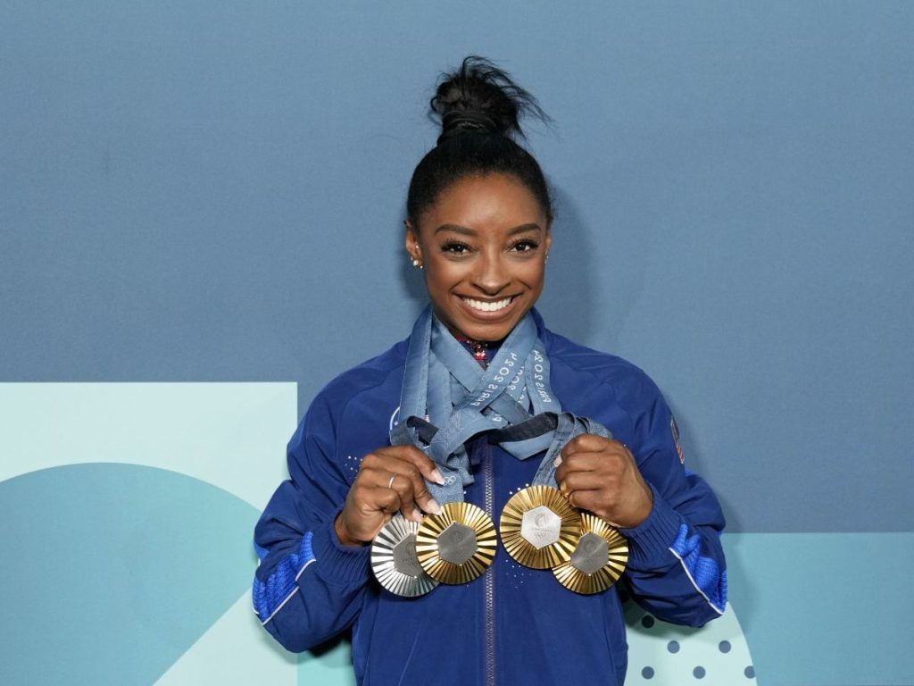 Simone Biles und ihr Medaillenreichtum bei den Jo von Paris