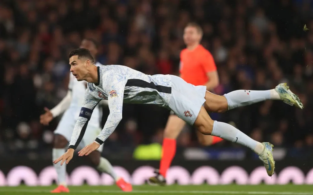 Ronaldo Jumping