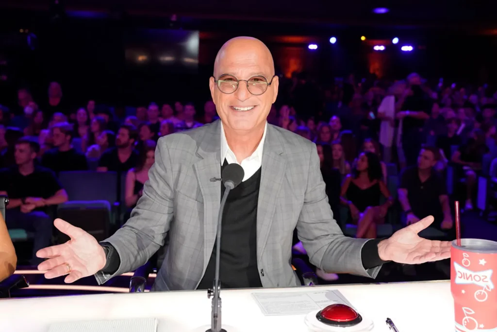 Howie Mandel on America's Got Talent - Illustration from Fortune article Howie Mandel
