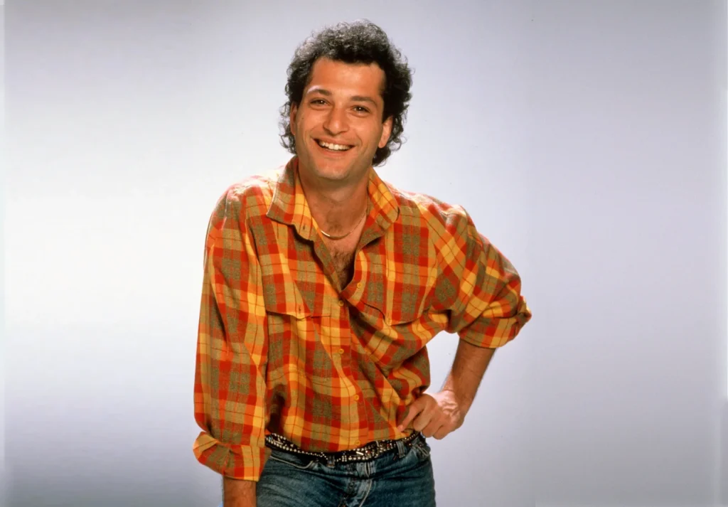 Howie Mandel in the 90s - Illustration from Fortune article Howie Mandel