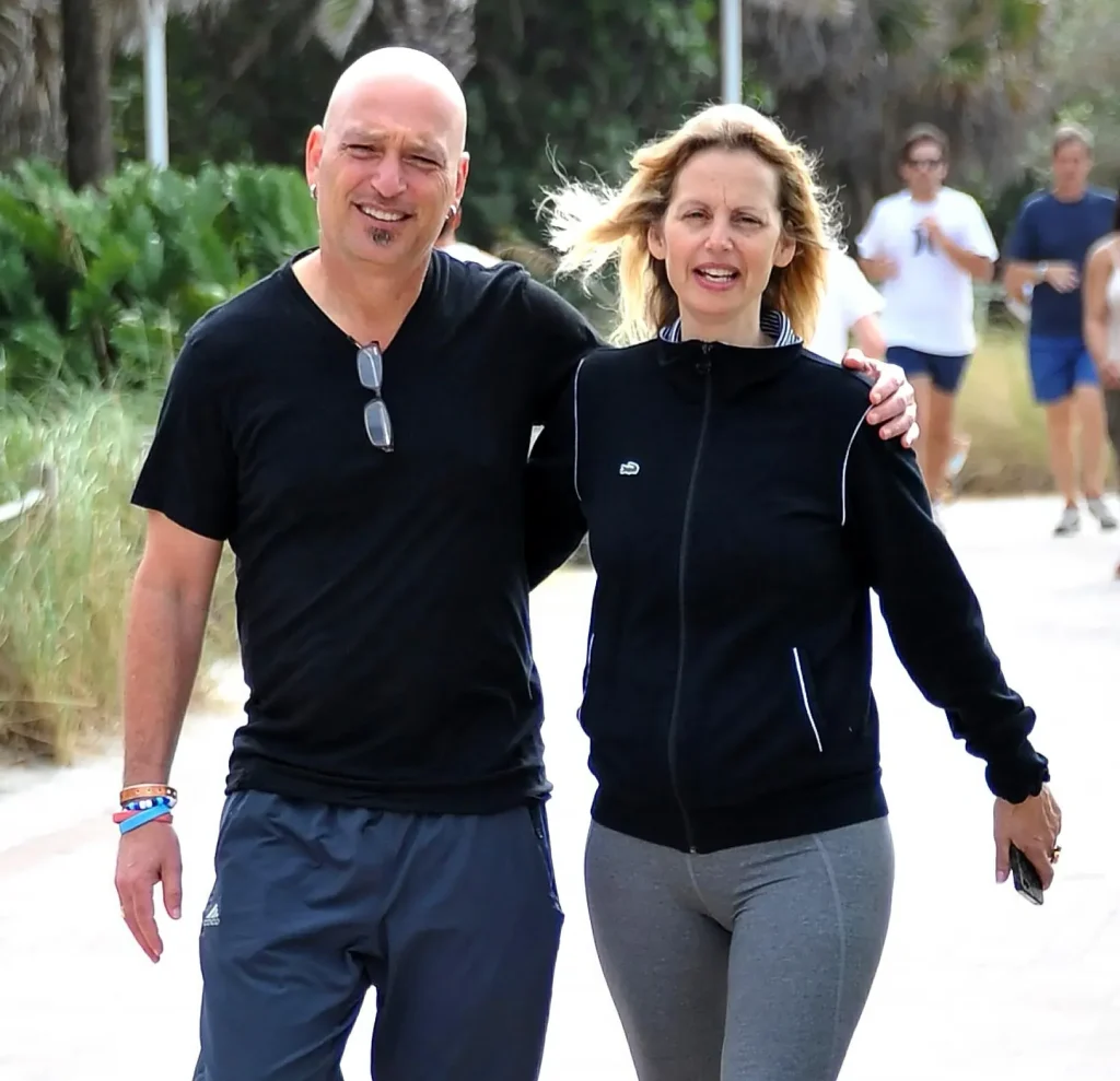 Howie and Terry Mandel - Illustration from Fortune article Howie Mandel