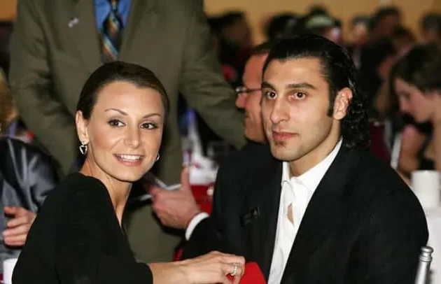 Roberto Luongo met zijn vrouw Gina Cerbone - Illustratie van het artikel Fortune Roberto Luongo