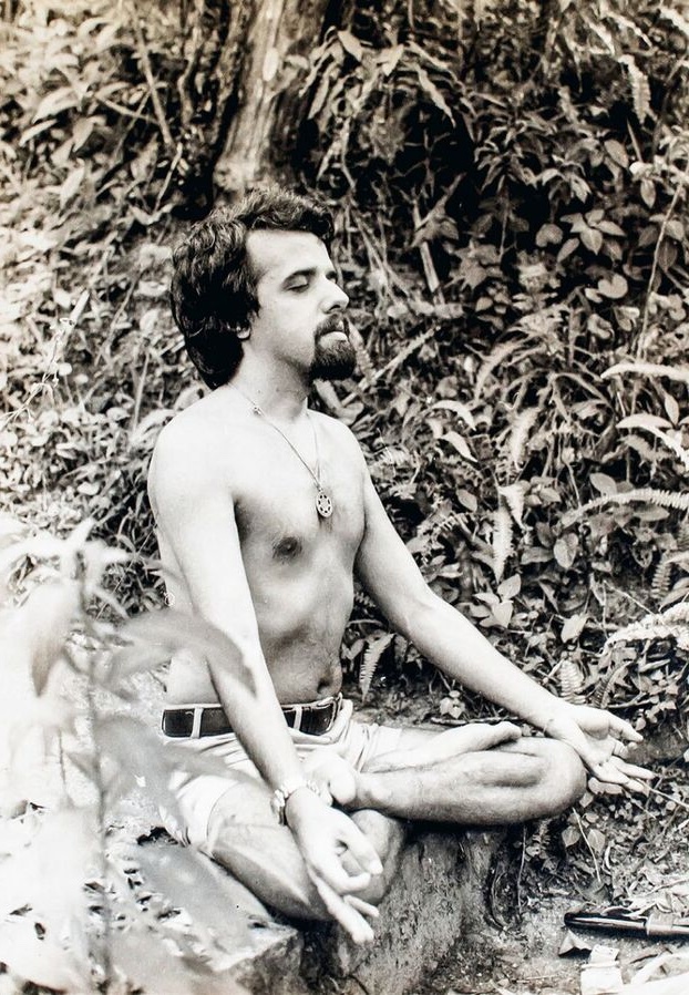 Photo jeune de Paulo Coelho