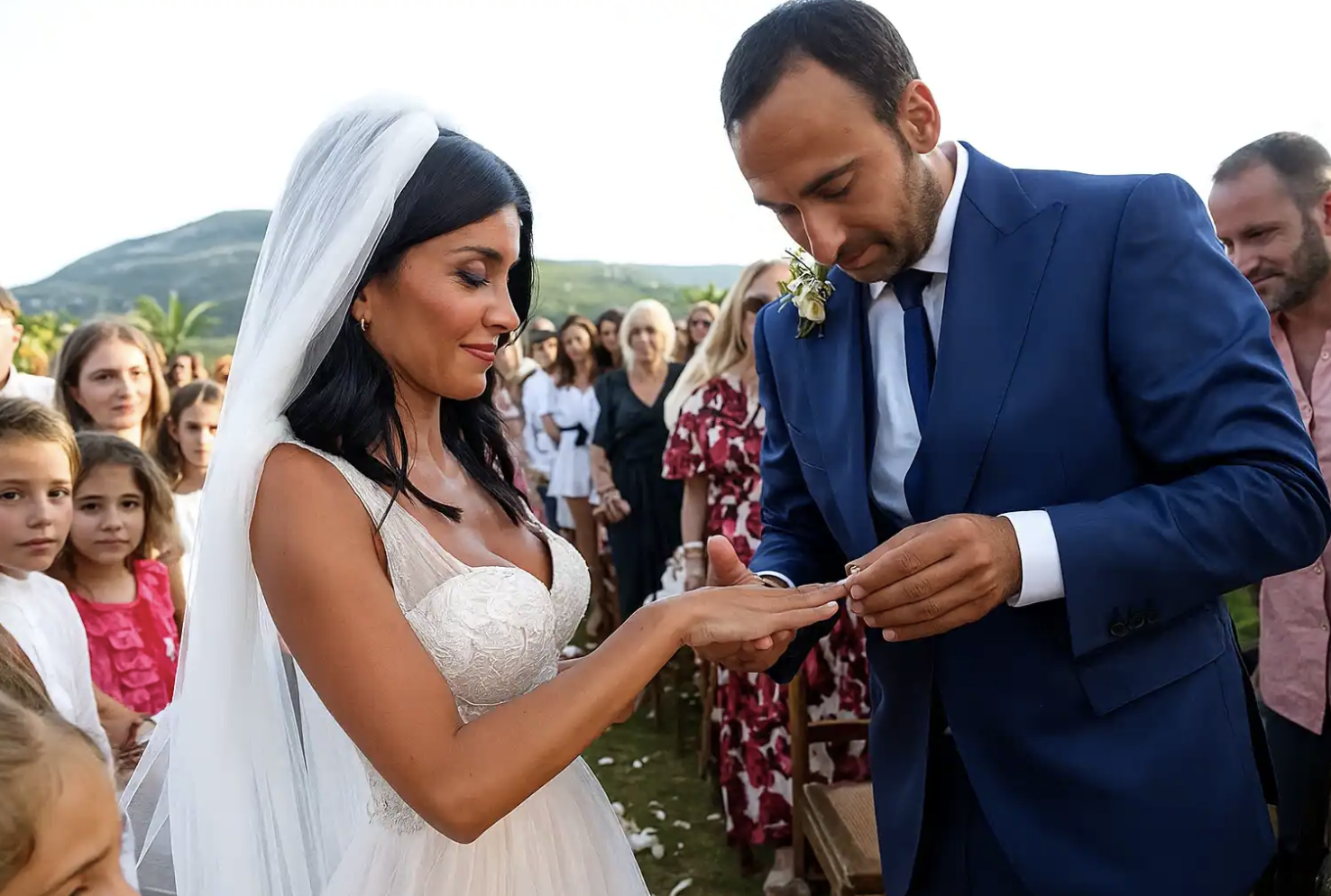 Photo de Ambroise Fieschi, mariage avec Jenifer