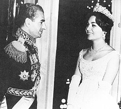 Mariage de Farah Diba