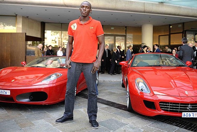 Voitures de luxes de Usain Bolt 