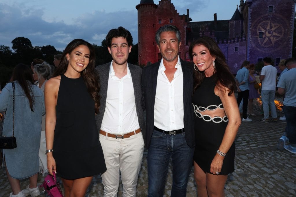 Yves Puttemans pictured with daughter Sarah Puttemans