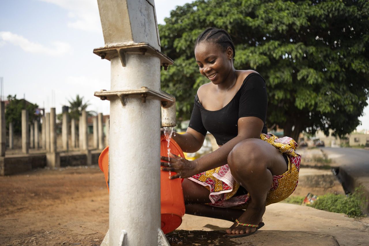 pompes à eau du Burkina faso de Peter Blijweert
