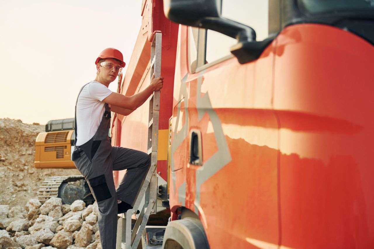 Piron family construction truck