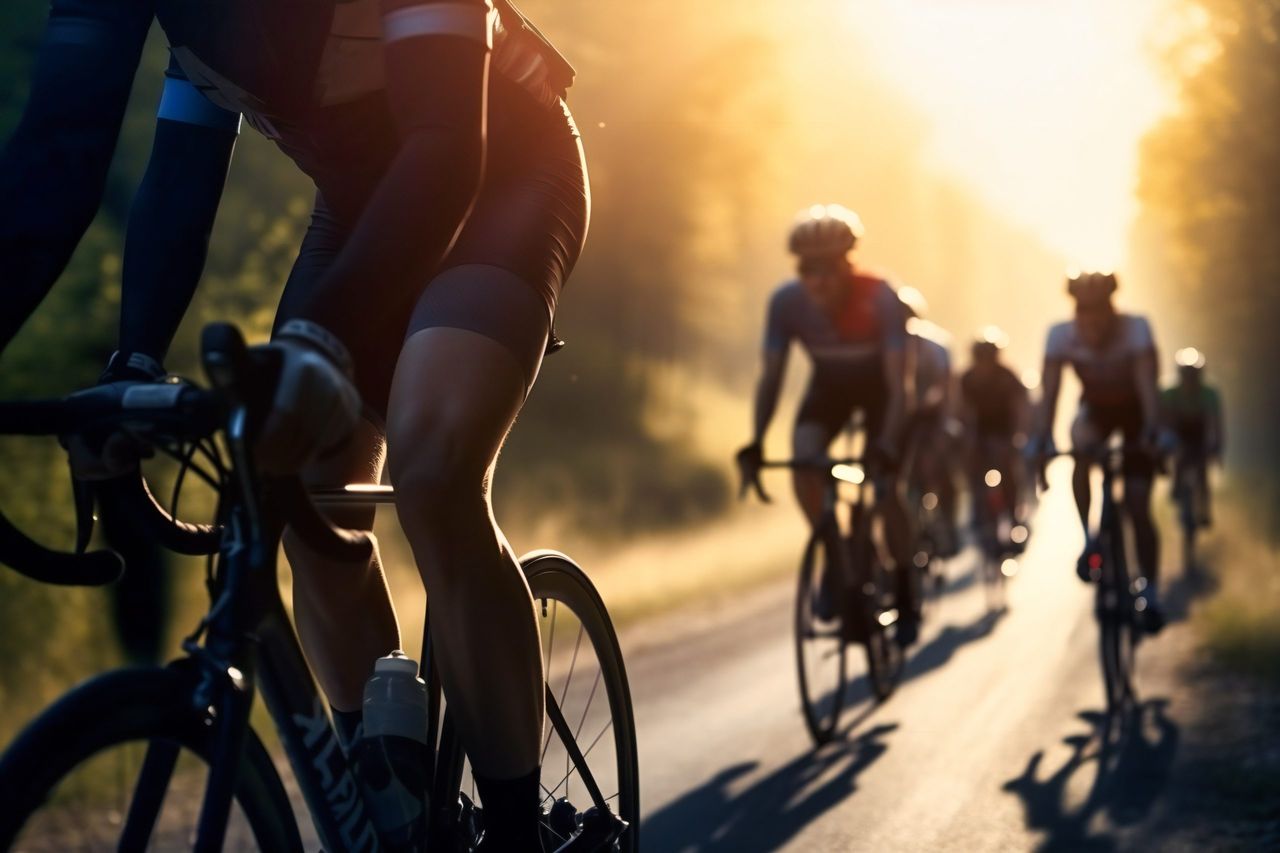 cycling team sponsored by the Maes family 