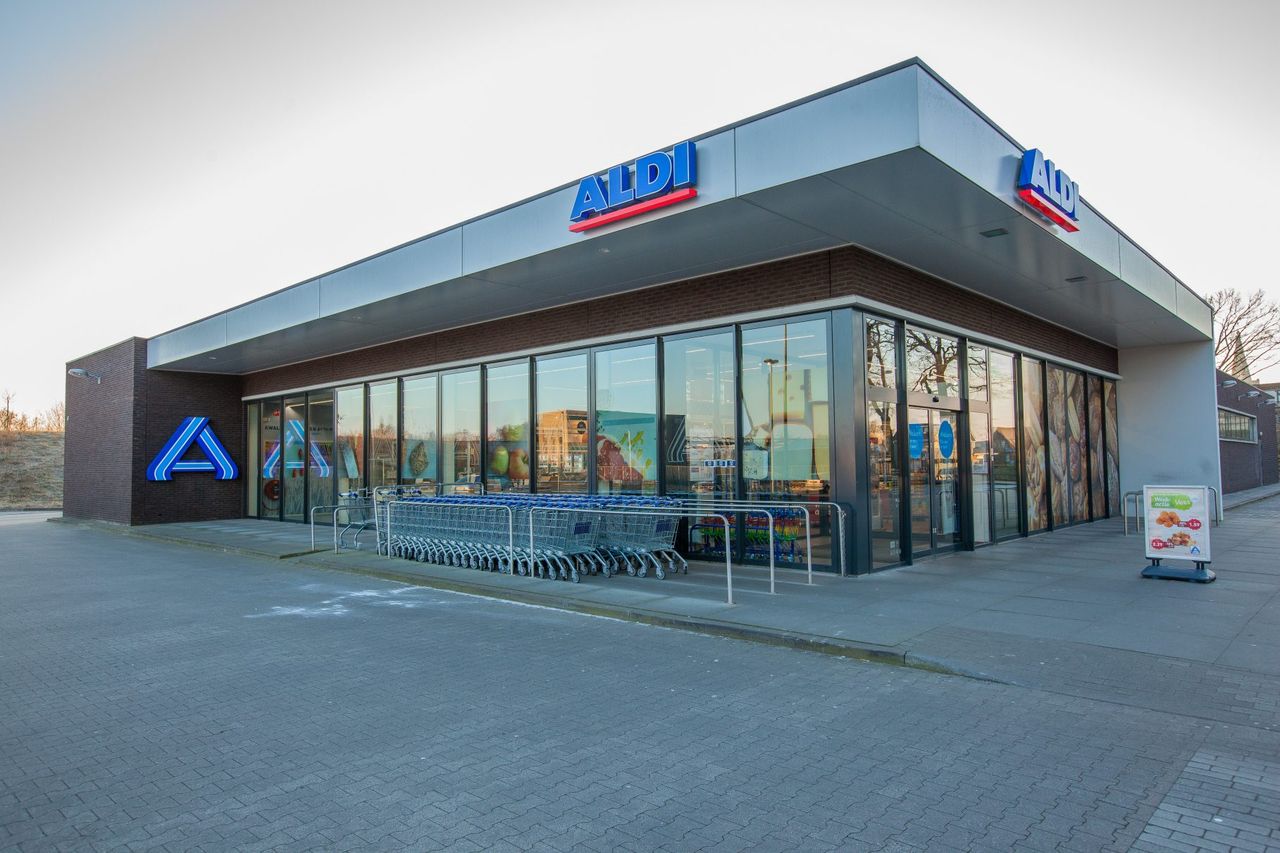 un magasin aldi partenaire de la Famille Renmans