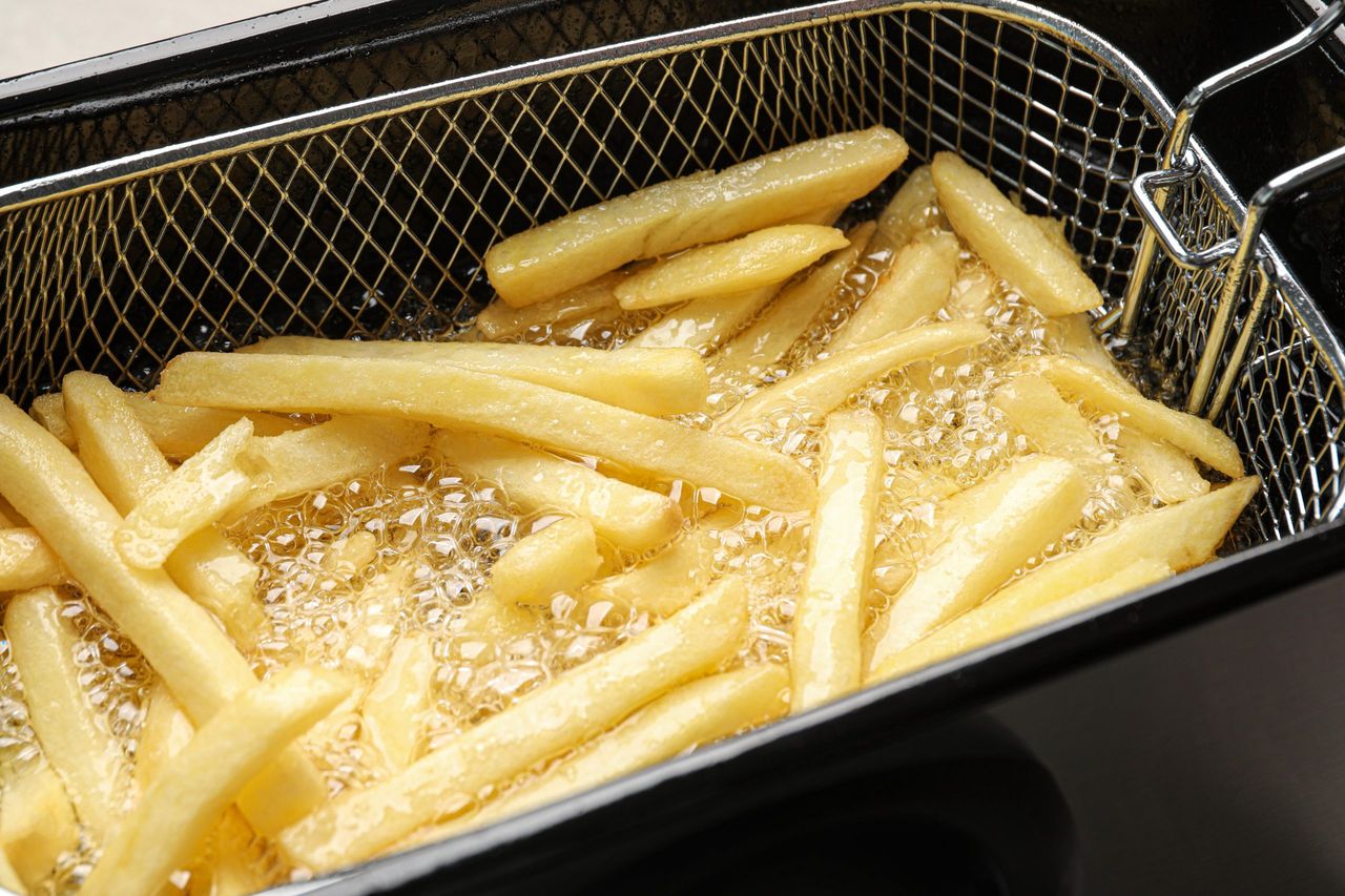 frite de la Famille Van Remoortel en pleine cuissons