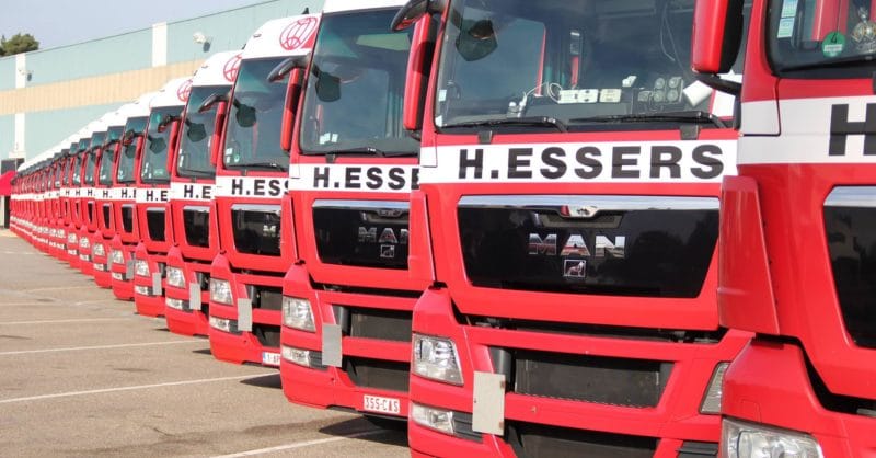 H.essers company truck from the Essers family