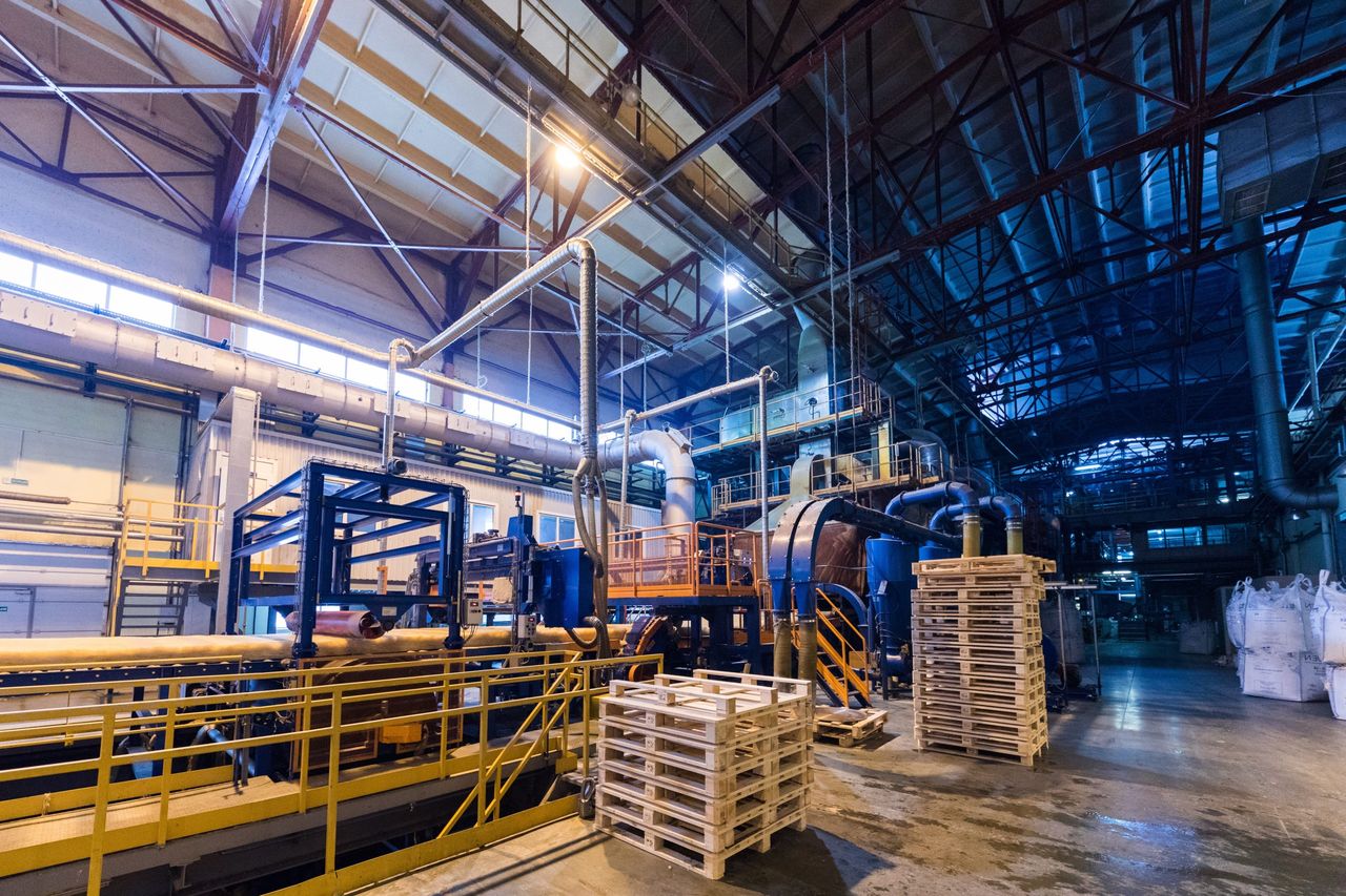 Produktionsanlage der Feryn-Familie