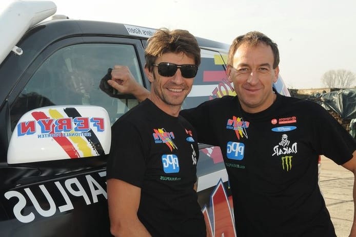 Feryn family at the DAKAR 2021 race