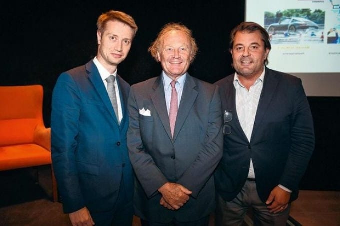 Philippe Vlerick with his family