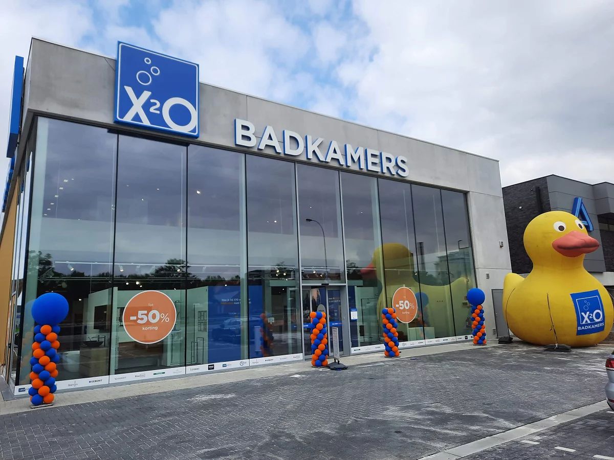 Magasin de salle de bain de X2O de Jan Ollevier