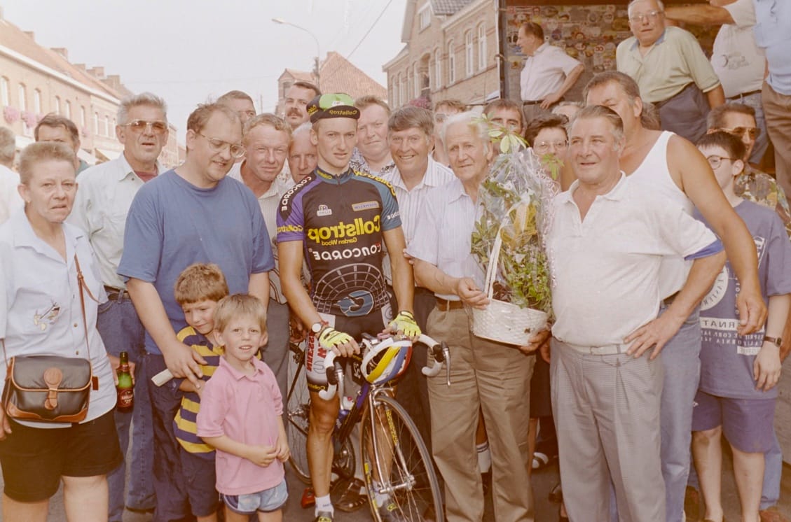 photo of Johan Verstrepen on his bike