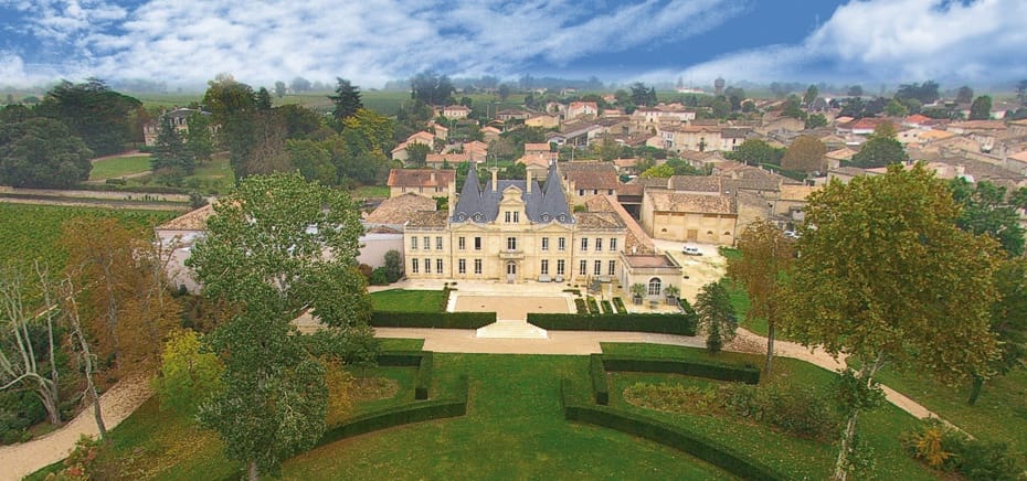 Chateau de Lussac owned by the van Malderen family 