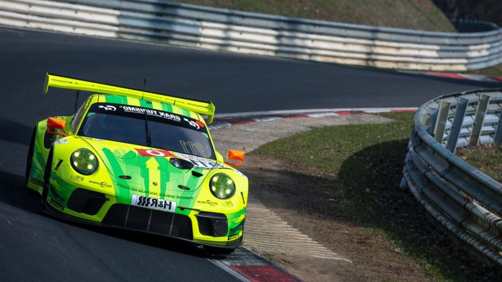 Porsche 911 GT3 R from the vanthoor family