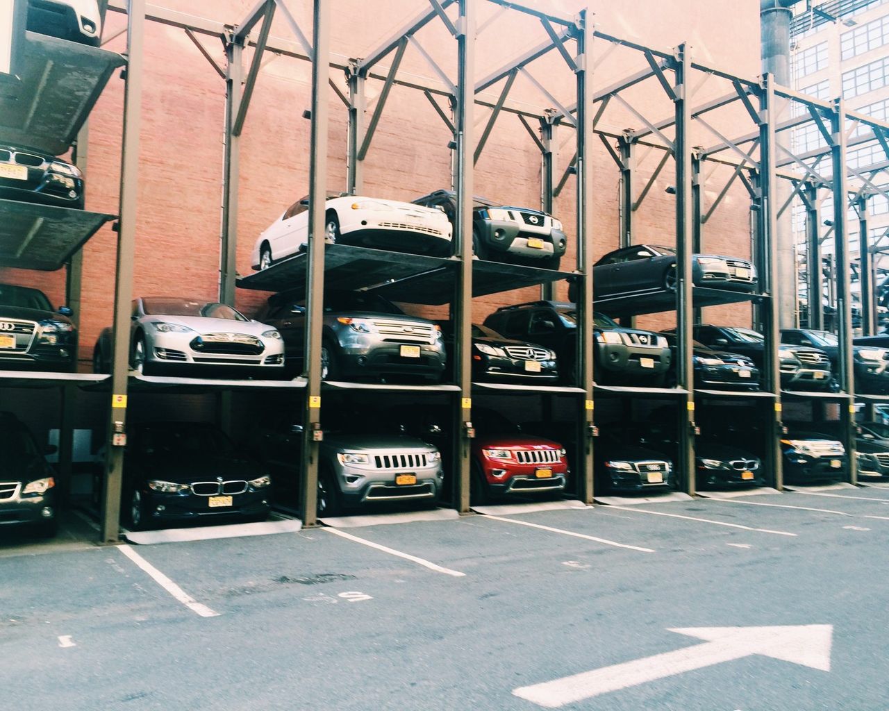 Stored cars by Axel Moorkens