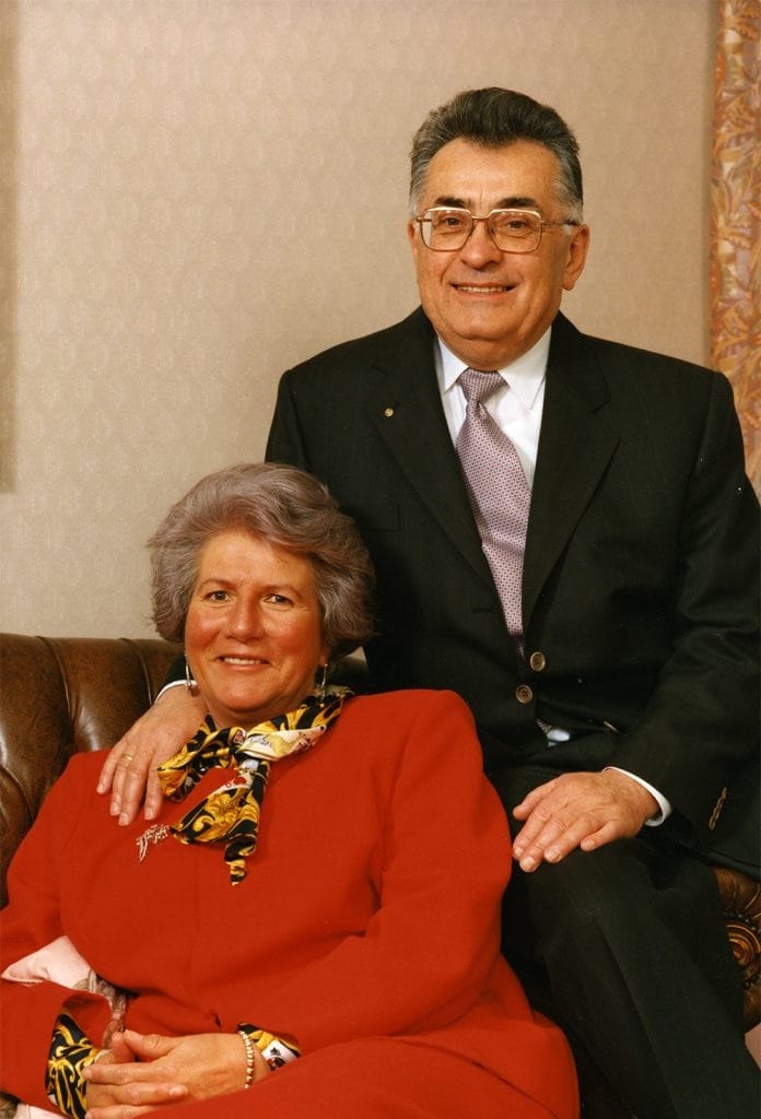 photo de Achiel Verstraeten et de sa femme Josy