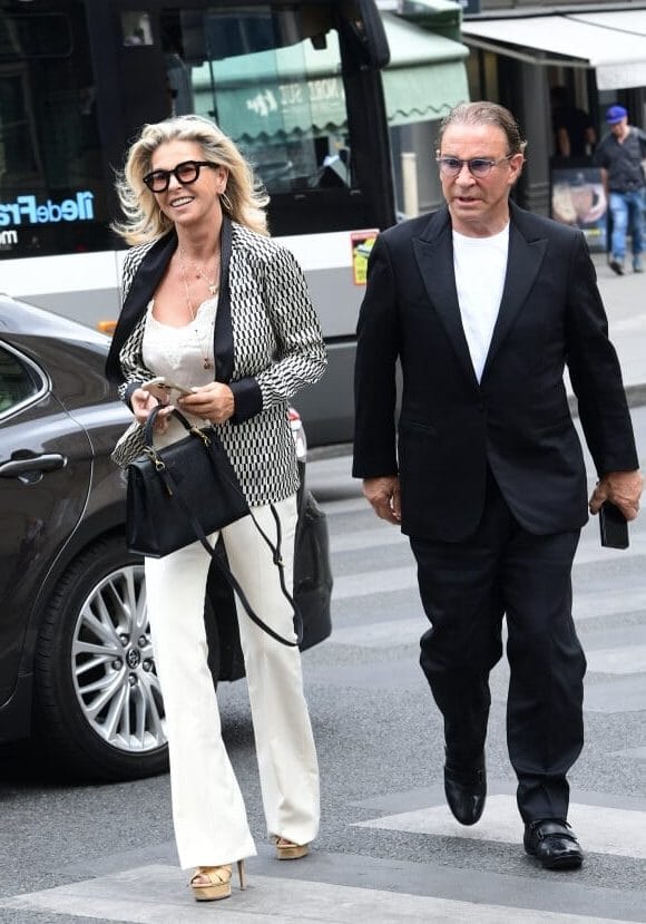 Qui est le mari de Caroline Margeridon? avec son compagnon pascal