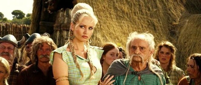 Adriana Karembeu in axterix bei den Olympischen Spielen 