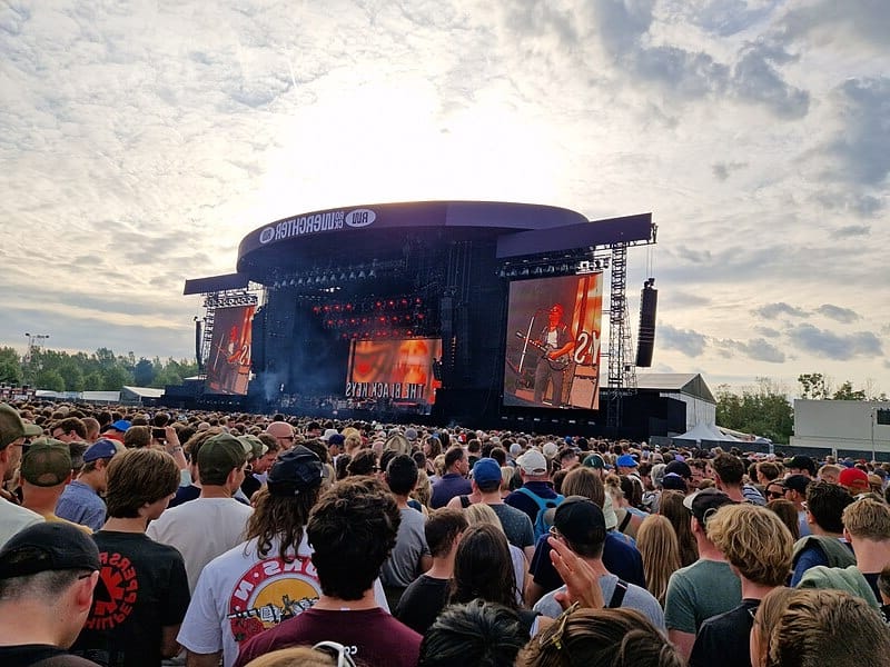 Werchter Rock Festival organized by Herman Schueremans