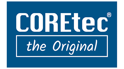 Coretec logo Creator of the solid floor