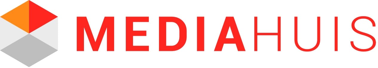 Official logo of Media Huis merger with Jan Baert's company
