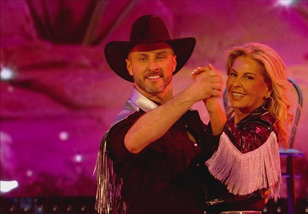 Caroline Margeridon dans danse avec les stars