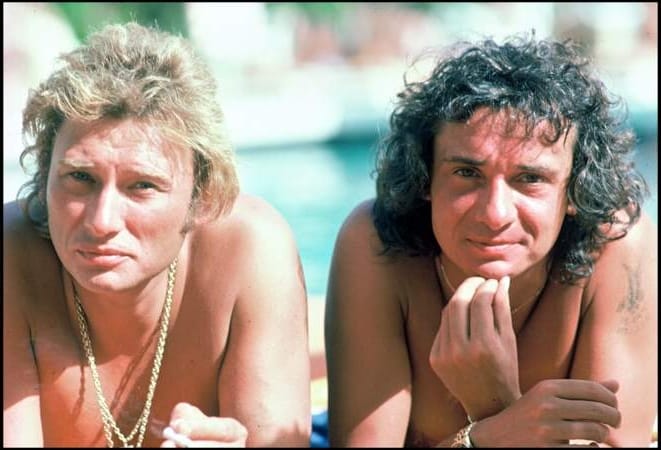 Michel Sardou und sein bester Freund Johnny Hallyday