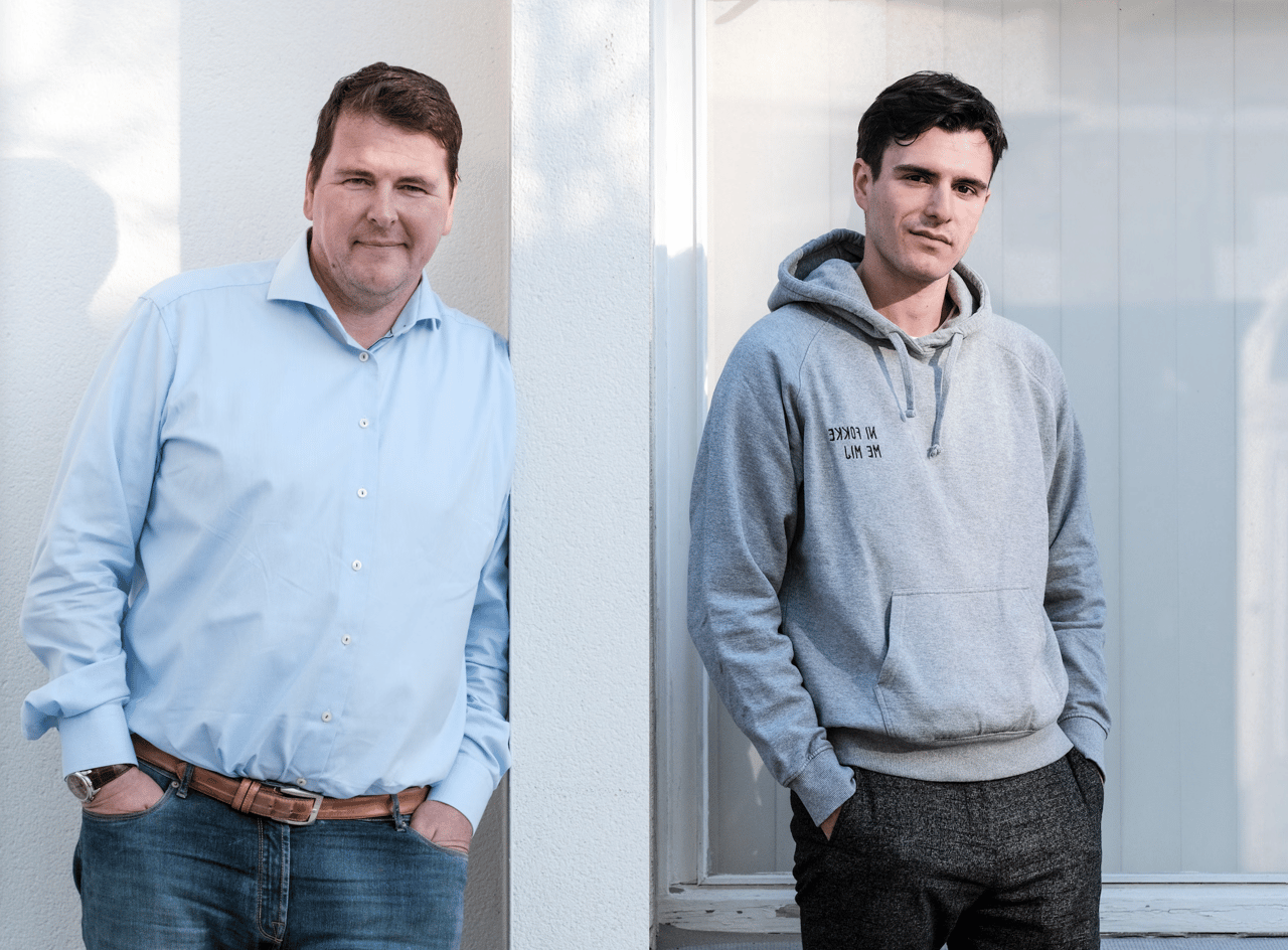 Photo of Steve Rousseau and Conner Rousseau