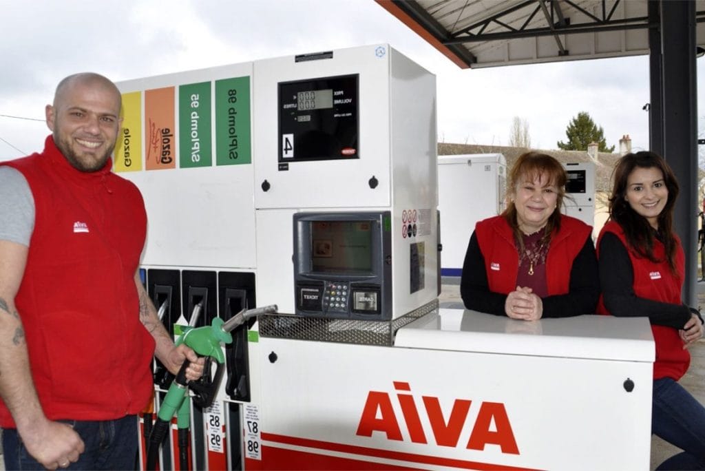 Avia petrol pumps from La Famille Blommaert Fortune