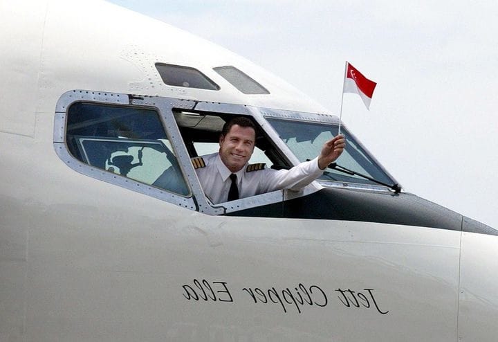 Avion de John Travolta