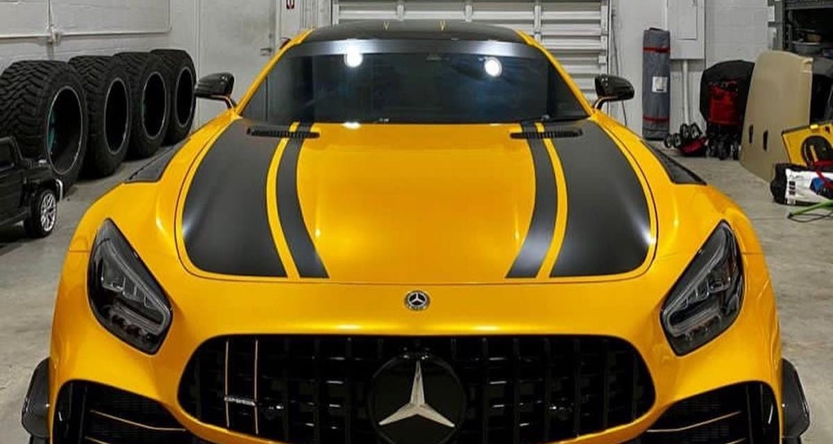 Voiture de luxe de Booba