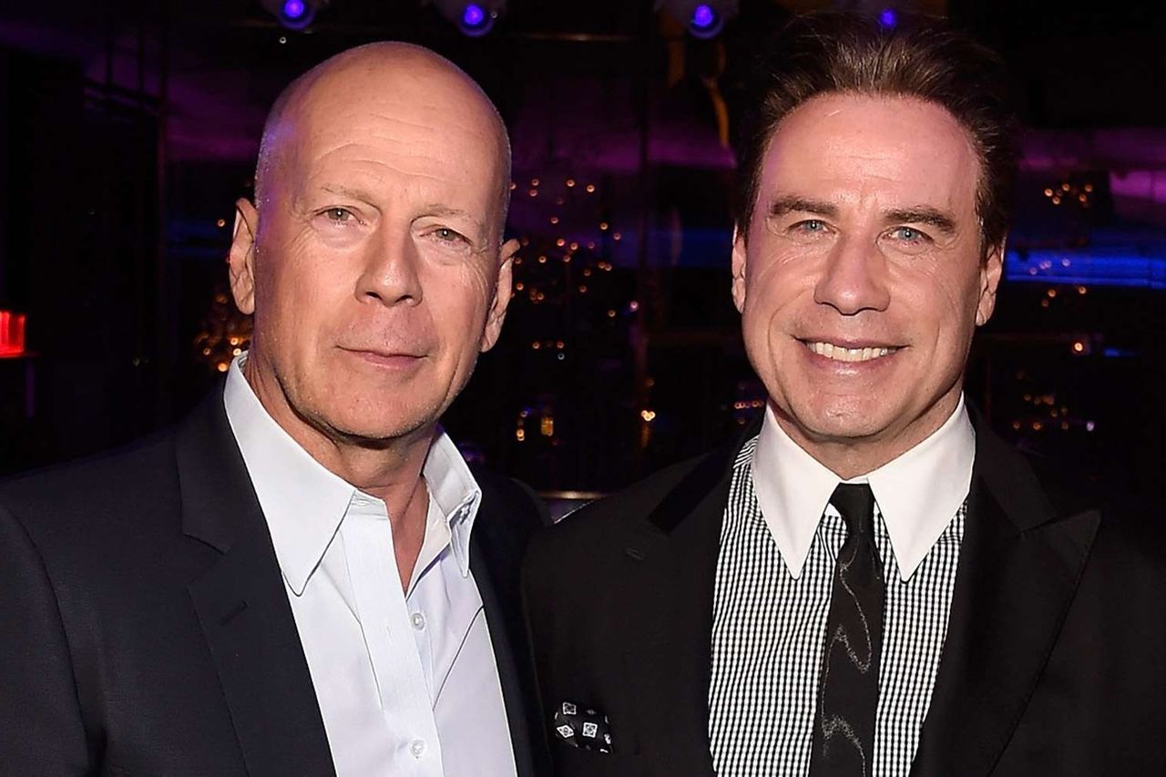 Bruce Willis and John Travolta