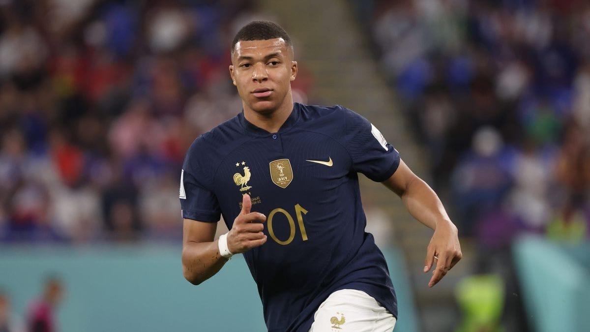 Kapitän der französischen Nationalmannschaft von Kylian Mbappé