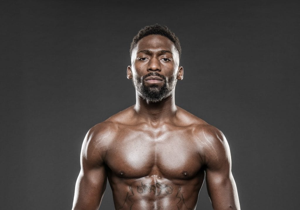 Cédric Doumbé with his naked fortune