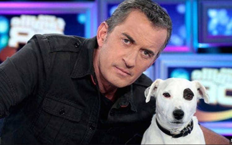 christophe dechavanne et son chien
