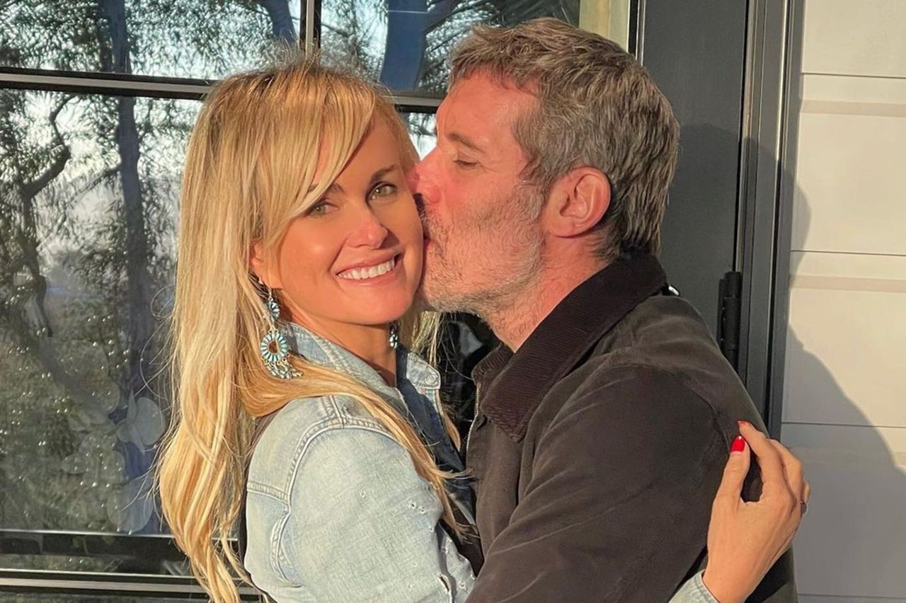 photo of his wife and Jalil Lespert