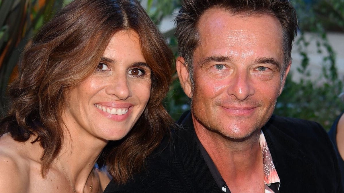 Photo of Alexandra Pastor with her husband David Hallyday
