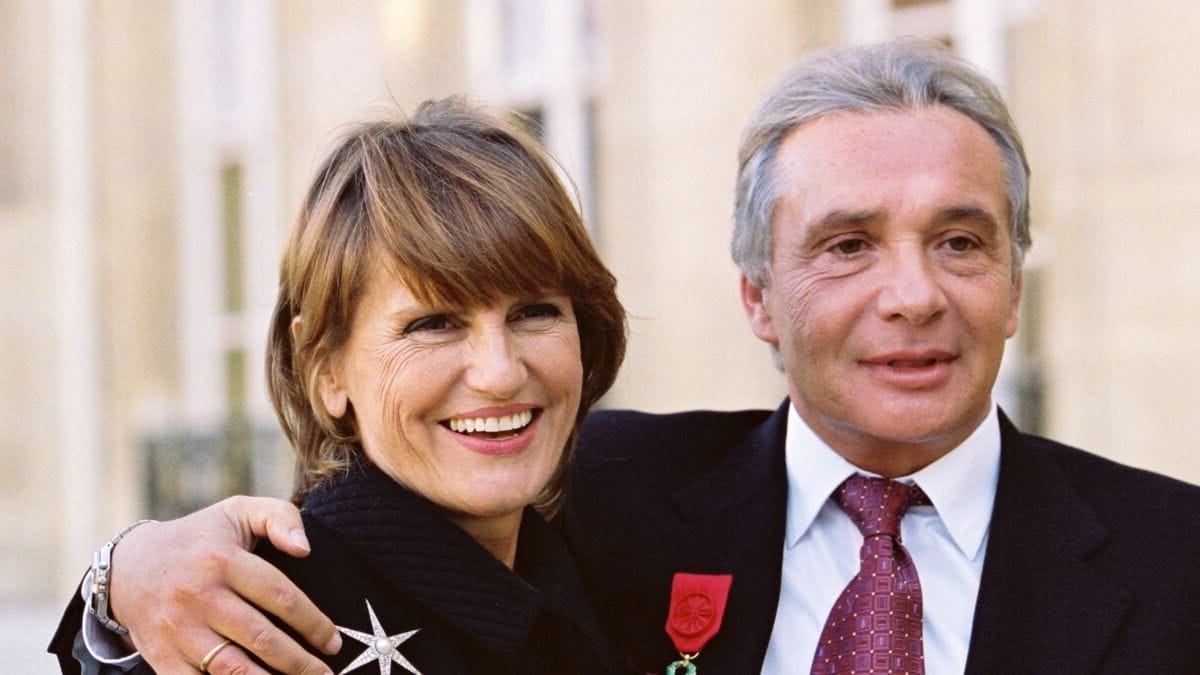 Michel Sardou und seine Frau Anne Marie Perier