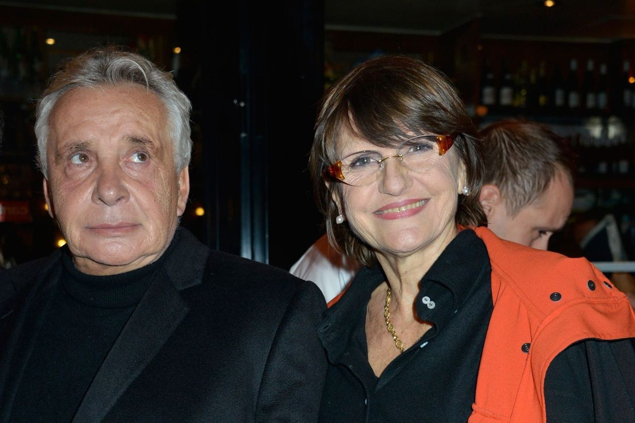 Michel Sardou und seine Frau Anne Marie Perier