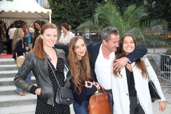 Christophe Dechavanne et ses filles