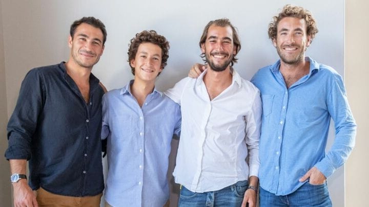 foto van de broers en zussen van de familie Kretz